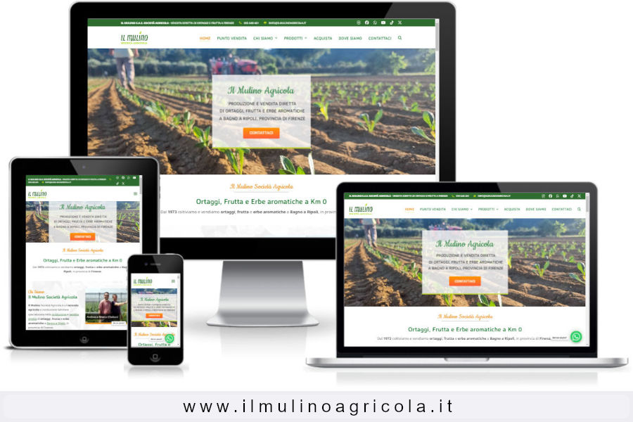 È online il nuovo sito web del Mulino Agricola